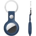 thumbnail image 1 of Étui de Protection pour Airtags 2021, Support de Protection en Cuir PU de Luxe, 1 of 4