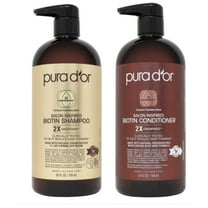 Pura d'or Salon Inspired Biotin Hair Growth & Strength Professional Shampoo & Conditioner Set with Biotin