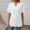 B_ White, variant on Olyvenn Womens Summer Tops Crochet Cap Short Sleeve Shirts Casual Loose Texture Crew Neck Knit Tshirts Blouse Light Blue S