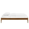 thumbnail image 3 of Modway June Full Wood Platform Bed Frame in Walnut, 3 of 7