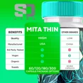 thumbnail image 4 of Mita Thin Supports Weight Management, Metabolism and Boosts Energy (5 Pack), 4 of 5