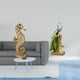 thumbnail image 2 of Escultura de resina, figura decorativa para oficina, escritorio, armario, dormitorio, sala de estar, chimenea, centro de mesa, adorno de regalo., 2 of 8