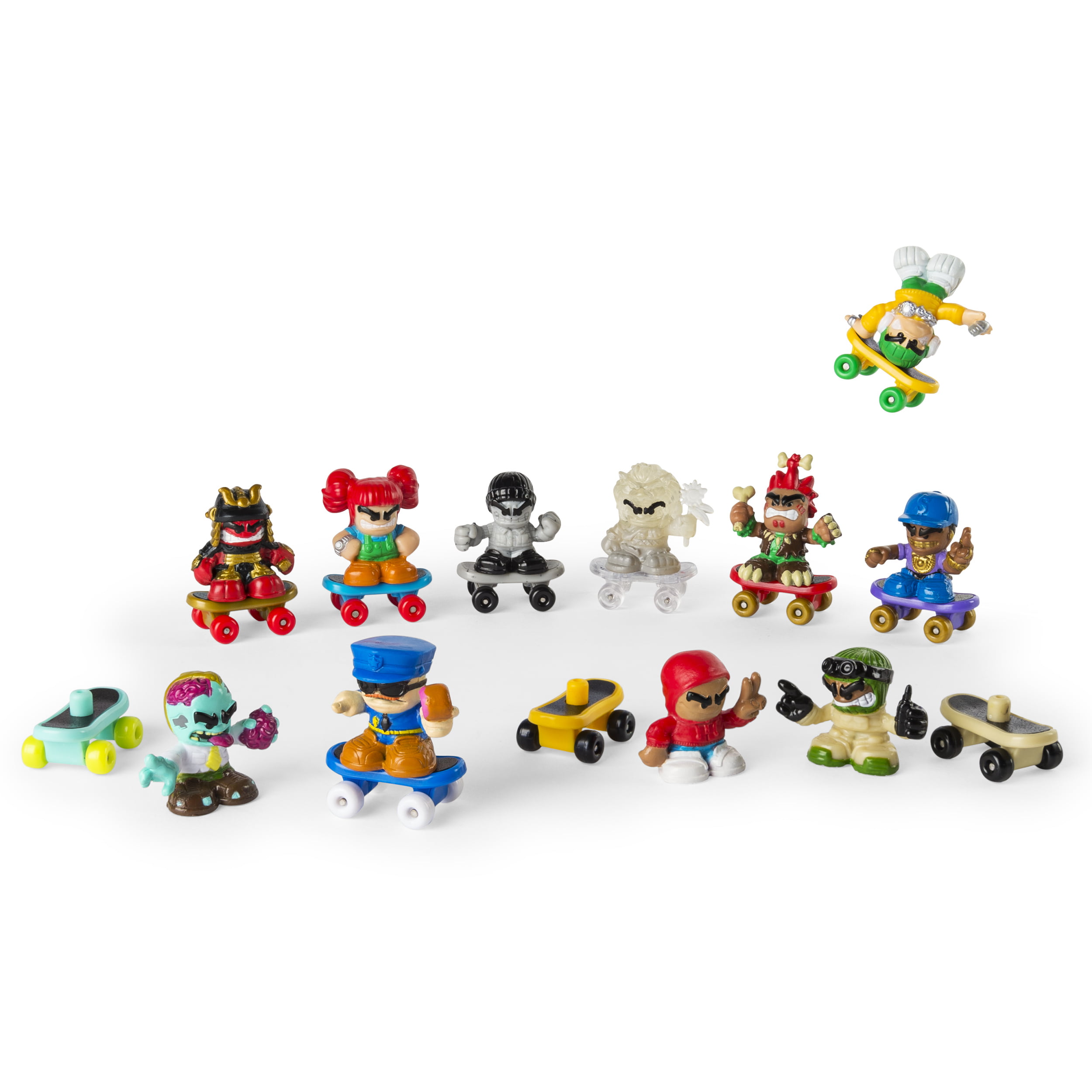 D Spin Master Tech Deck Dudes Series 1 Figures 4 Pack figs may vary in packs 