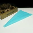 thumbnail image 3 of MIANGASTORE Reusable Silicone Cake Decorating Pastry Bags ( Blue ), 3 of 6