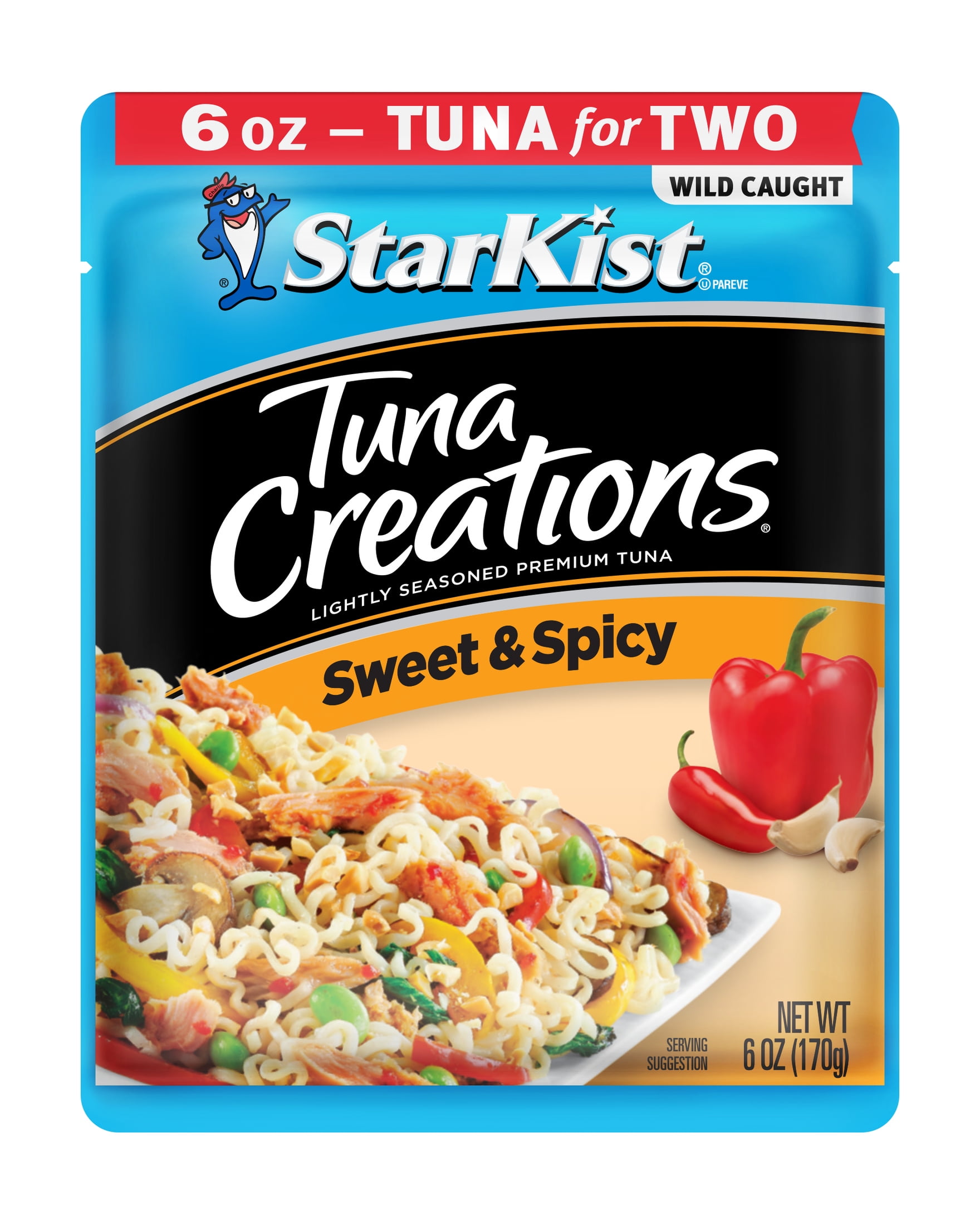 (2 pack) StarKist Tuna Creations, Sweet & Spicy, 6.0 oz Pouch