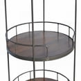 thumbnail image 4 of Add a Touch of Sophistication to Any Room with the Industrial Round Butler Tray Table, 4 of 10