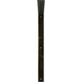 thumbnail image 3 of Ekena Millwork 2"W x 24"D x 24"H Hamilton Steel Bracket, Antiqued Warm Silver, 3 of 11