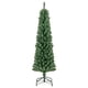 thumbnail image 5 of Costway Árbol de Navidad tipo lápiz de 150 cm con 295 puntas de ramas de alambre con memoria 110 luces LED para el hogar, 5 of 5