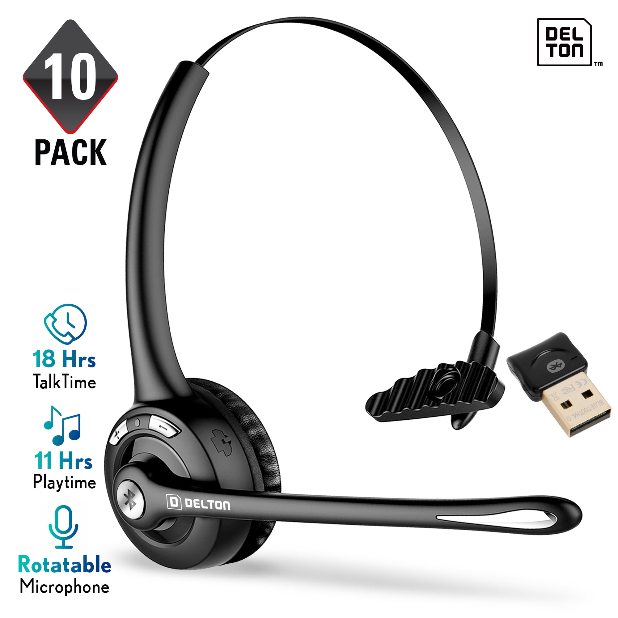 wireless computer headset with mic