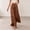 Dark Brown, variant on Morttic Women's High Waist Wide Leg Pants – Tie Waist Slit Design Solid Loose Boho Summer Beach Vacation Flared Trousers Beige,S