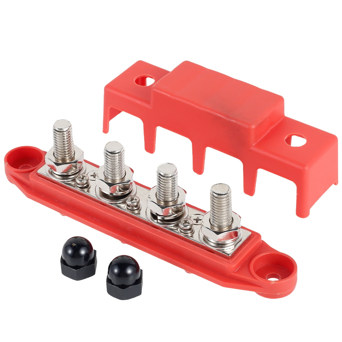 Lochimu 4 Post Battery Terminal Distribution Block 250A 48V Professional Power Distribution