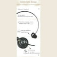 thumbnail image 4 of CF71 Monaural Earbud Earphone Single ear Headset Phone Great for Telemarketing, 4 of 15
