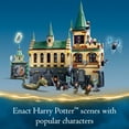 thumbnail image 4 of LEGO Harry Potter Hogwarts Chamber of Secrets 76389 Castle Toy with The Great Hall, 20th Anniversary Model Set with Collectible Golden Voldemort Minifigure and Glow-in-the-Dark Nearly Headless Nick, 4 of 7