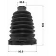 thumbnail image 2 of Febest BOOT INNER CV JOINT KIT 92.5X139X30.8 # 2315-T5ATT OEM 7H0498201B, 2 of 2