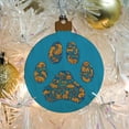 thumbnail image 5 of Pets Paw Print with Dog Cat Animal Details Wood Christmas Tree Holiday Ornament, 5 of 6