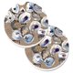 thumbnail image 1 of Juego de 2 posavasos para coche 8734CARC de Caroline's Treasures multicolor, 1 of 1