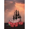 thumbnail image 3 of EREHome Polyester Fabric Ship Photo Background Children for Baby Photo Studio Props Photography Backdrops Sea 5x7ft, 3 of 3