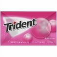 thumbnail image 2 of Trident Sugar Free Gum, Bubblegum, 14 Pieces, 15 ct, 2 of 3