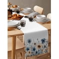 thumbnail image 6 of Poppies Floral Table Runner 60 Inches, Spring Botanical Flowers Summer Bed Runner Dresser Scarves Tabletop for Indoor Outdoor Parties/Ceremony/Banquet, 13" x 60", 6 of 8