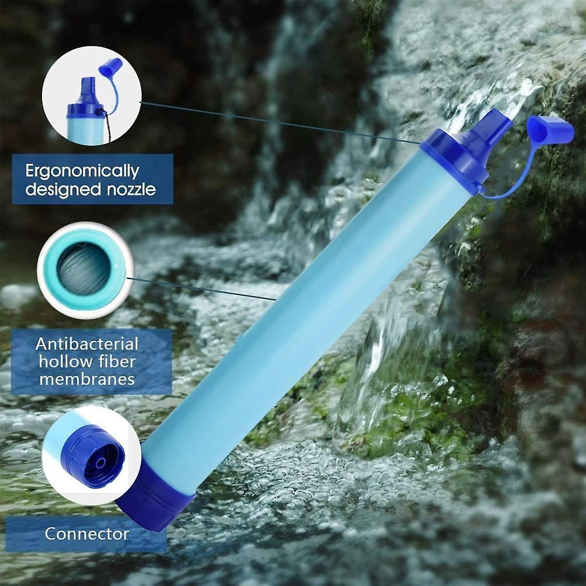 Filtre Thru-Link MSR portable de randonnée survie fibres creuses léger