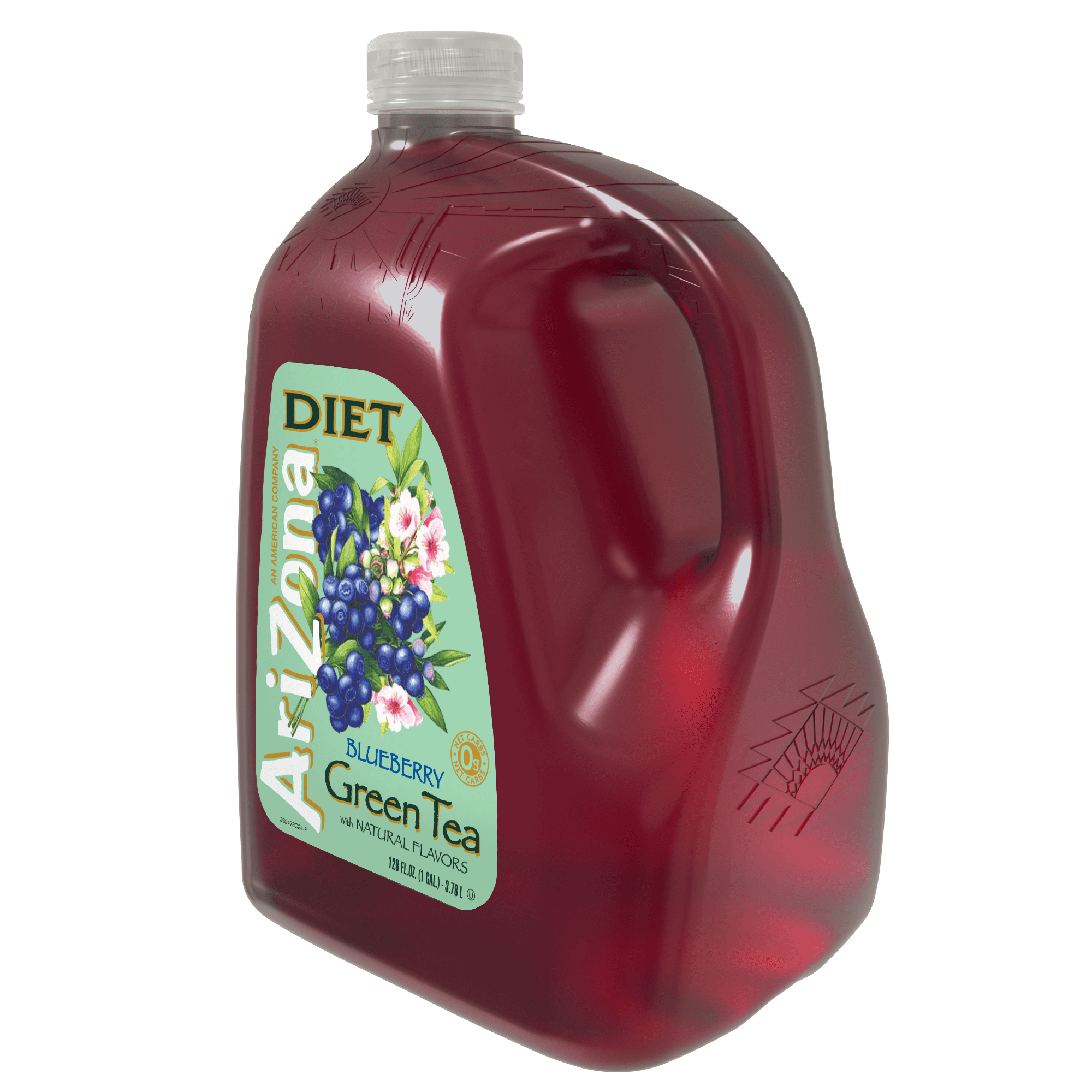 AriZona Diet Blueberry Green Tea - 128 fl oz Gallon