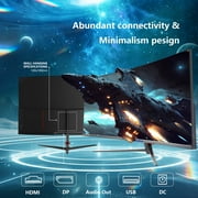 Sealan 27inch Curved Gaming Monitor 2k QHD(2560*1440) 165HZ,1800R ,99% sRGB , AMD FreeSync Premium Display, Eye Care, HDMI 3ms MPRT - Ideal for Gaming & Entertainment