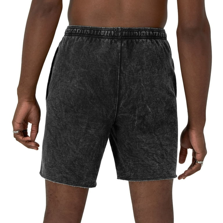 Men's Champion® 7-Inch Mineral Dye Fleece Shorts Color: Road