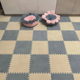 thumbnail image 5 of Alfombra de piso de retazos para dormitorio, mesita de noche, alfombra completa, cortable, lavable, para ventana, tatami para el hogar, 5 of 6