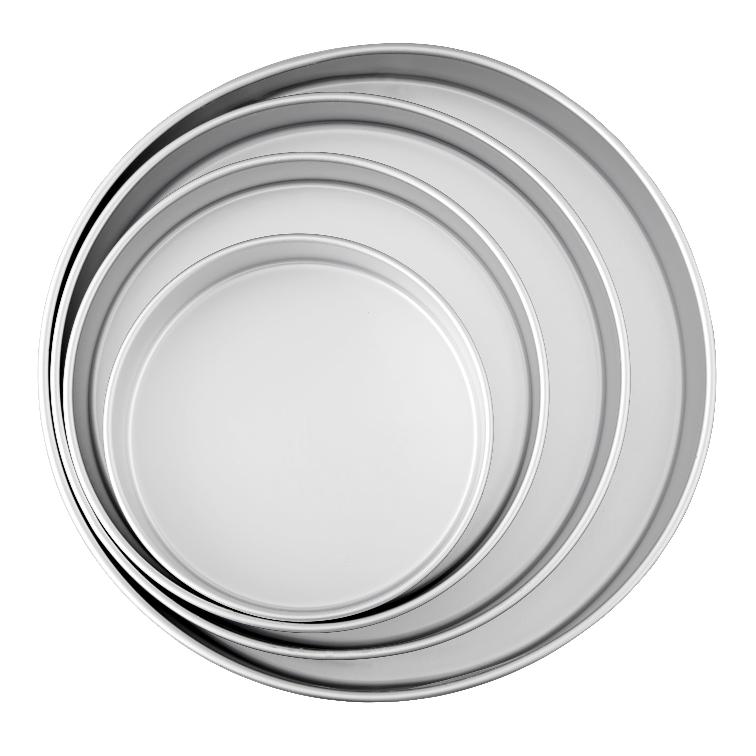 Wilton Taartpan Rond 7,5cm(h) Set/4