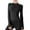 Black, variant on Workout Tops,Women's Yoga Activewear Lightweight Zipper Front Sports Tops Long Sleeve Sports Cropped Tops,Athletic Running Jackets(Size:L)