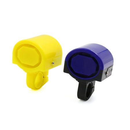 - 2pcs Two Colors Combination Battery Operated Warning Electronic Bell for Bicycle