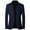 Blue, variant on Pejock Mens Blazer Casual Sport Coats Slim Fit Button Down Suit Jacket Lightweight Sport Coats
