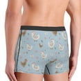 thumbnail image 3 of KLL Funny Chicken Men's Cotton Boxer Briefs Underwear-X-Large, 3 of 8