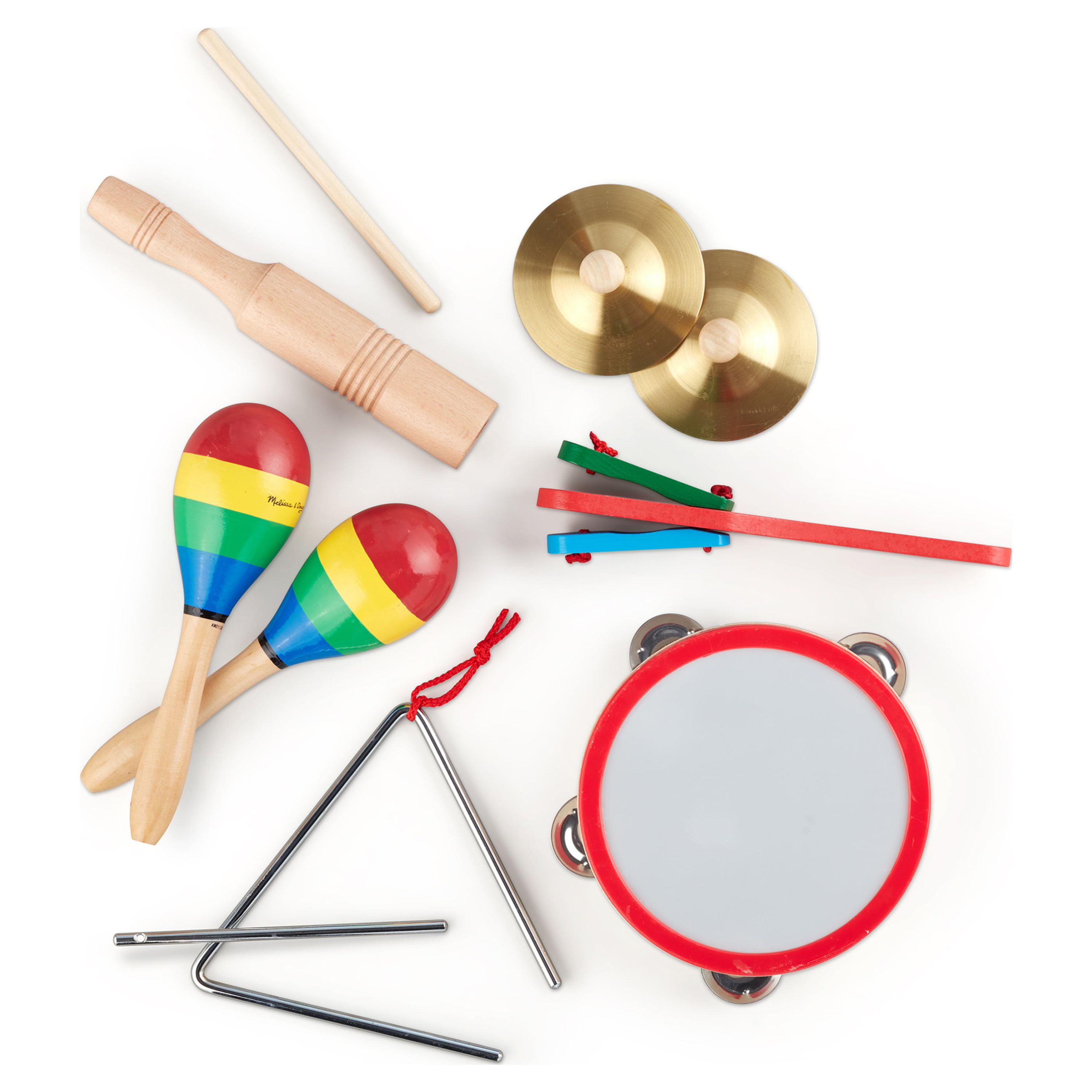 Melissa Doug Band in a Box Clap Clang Tap 10 Piece Musical