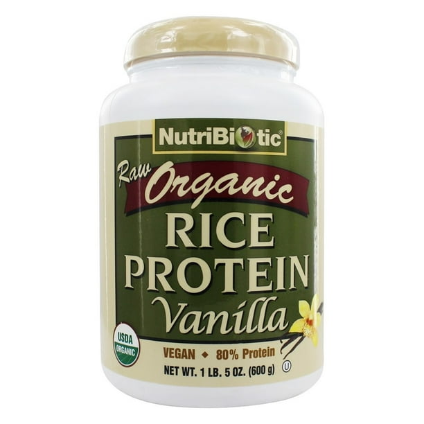 Nutribiotic Organic Vegan Rice Protein Vanilla 1.5 lbs. Walmart