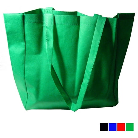 100% Organic Grocery Tote - TRISONIC Reusable Shopping Bag Grocery Tote Laundry Bags Eco Friendly Foldable Large New