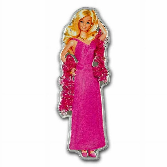 2023 PAMP Superstar Barbie Colorized Coin (Box)