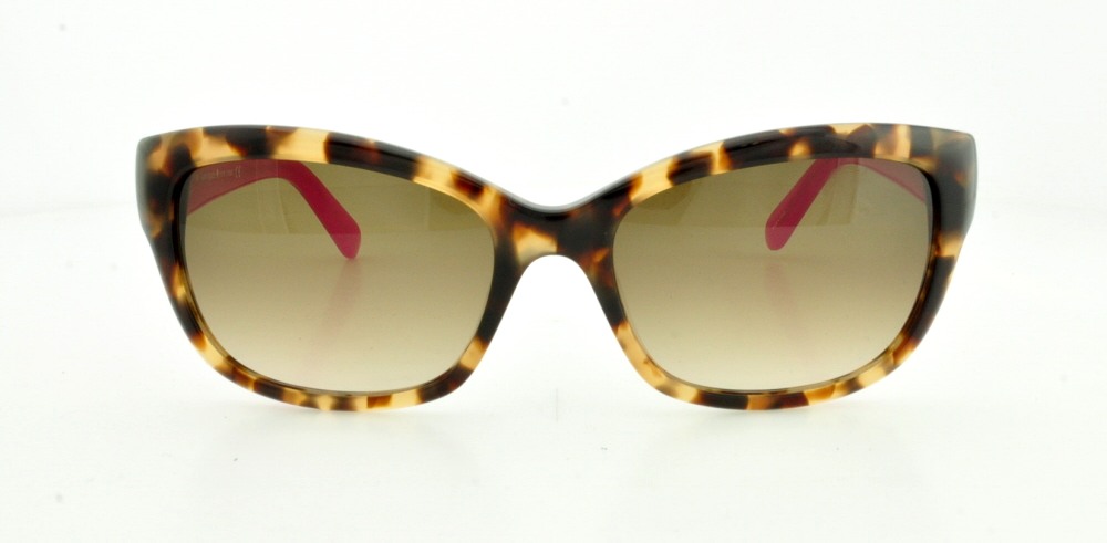 Kate Spade KS JOHANNA/S Plastic Womens Square Sunglasses Camel Tortoise 53mm Adult