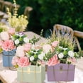 thumbnail image 6 of Paper Flower Bags for Bouquets, Flower Boxes for Arrangements, Paper Flower Gift Bags with Handles Florist Supplies for Weddings Mother's Day, 6 of 7