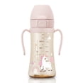 thumbnail image 1 of Sippy Cup GROSIMI con tapa abatible, a prueba de derrames, PPSU, 300 ml, unicornio, 1 of 5