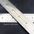 Metric Rule Stainless Steel Ruler Metal Straight Ruler Precision30cm