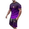 thumbnail image 1 of Playeras De Algodón Para Hombre, Camiseta Holgada Con Estampado De Letras De Ciudad Para Hombre, Conjunto De Ropa Deportiva De Verano, Ropa Deportiva Informal, 1 of 6