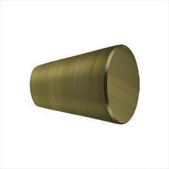 Deltana Kc24 1" Conical Cabinet Knob - Brass