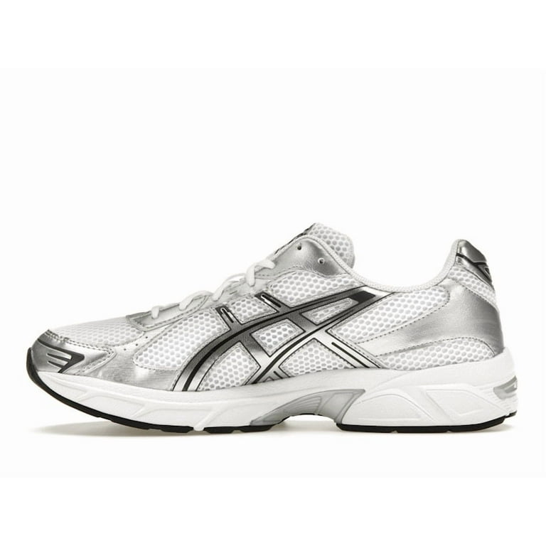 ASICS Men's Gel-1130 White Pure Silver Running Shoes, from ASICS Men's Gel-1130 White Pure Silver Running Shoes, from