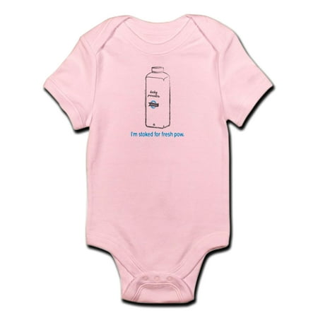 

CafePress - Snowsports Pow - Infant Bodysuit (Blue) - Baby Light Bodysuit