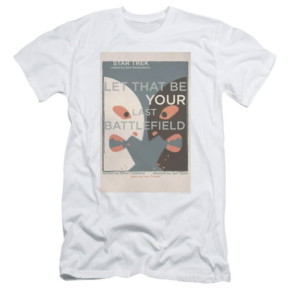 Star Trek Tos Episode 70 Adult 30/1 T-Shirt White