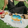 thumbnail image 2 of KONTONTY Reusable Epoxy Resin Table Mold Portable Folding Table for Home Use White 1Pack, 2 of 6