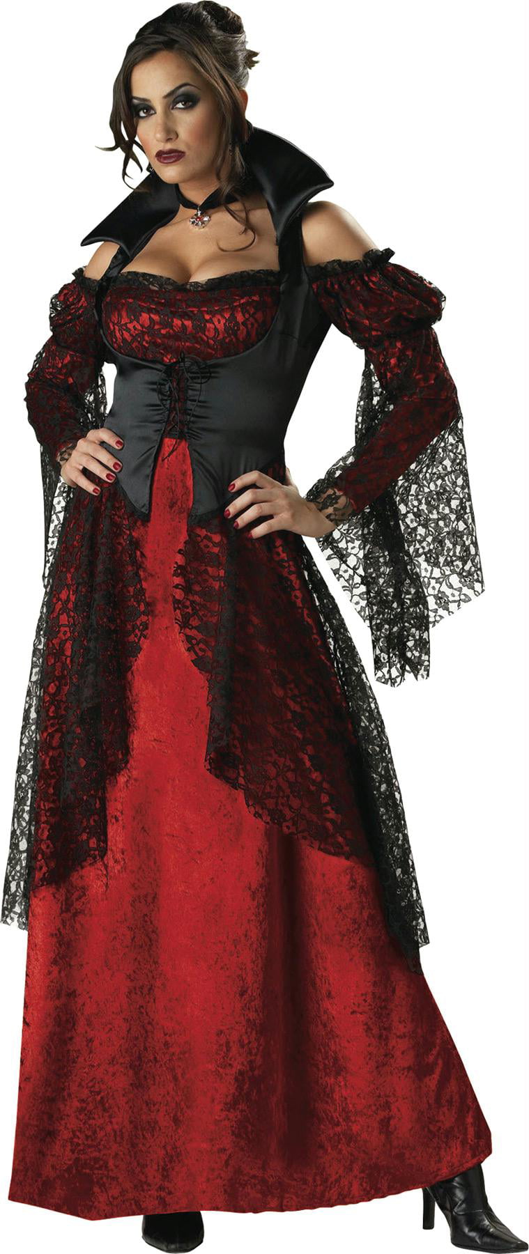 Vampiress Adult Halloween Costume - Walmart.com