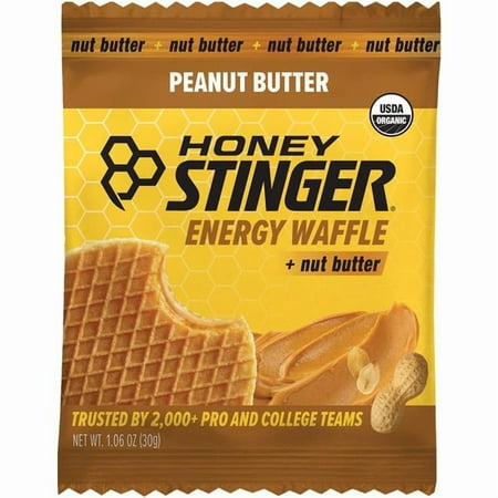 Honey Stinger Peanut Butter Energy Waffle +nut Butter 1.06 oz