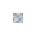 thumbnail image 6 of Dash & Albert Herringbone Handwoven Cotton Rug, 2' 6" x 8', Swedish Blue, 6 of 6